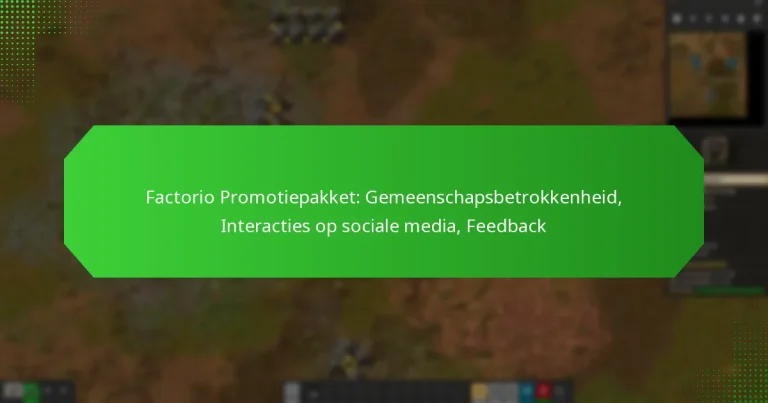 Factorio Promotiepakket: Gemeenschapsbetrokkenheid, Interacties op sociale media, Feedback