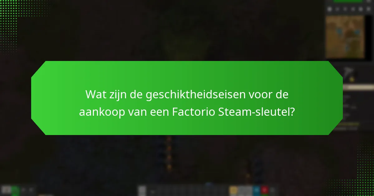 Waar kan ik een Factorio Steam-sleutel kopen?