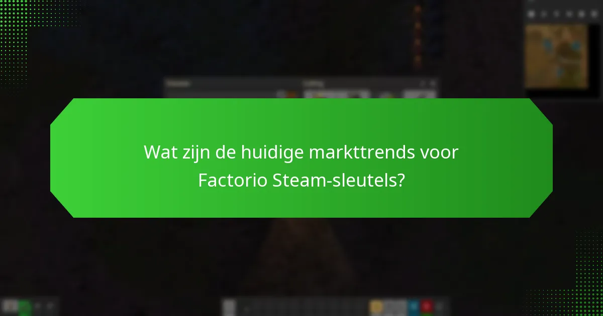 Welke promotionele bundels bevatten Factorio Steam-sleutels?